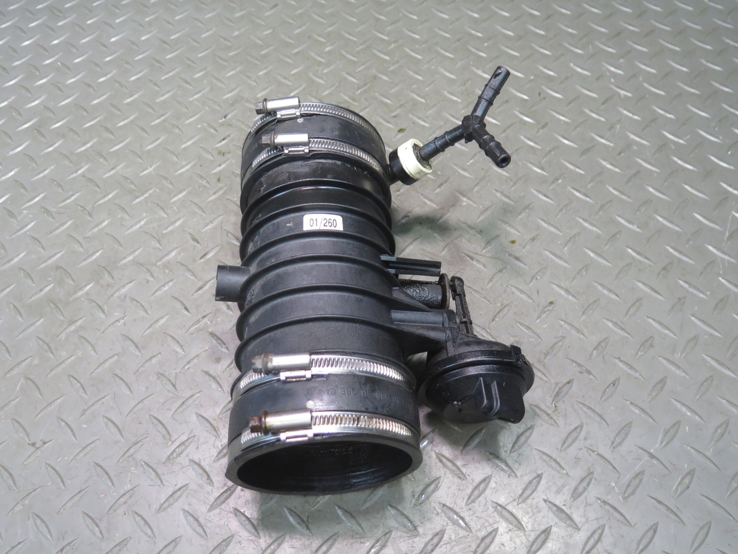 2000-2004 Porsche Boxster 986 3.2L Air Intake Tube Hose Duct Line Set of 2