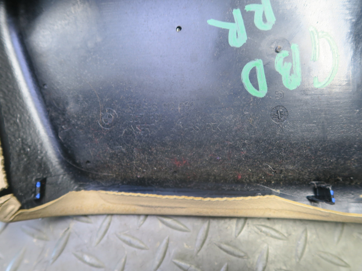 94-99 BMW E36 318iC Convertible Rear Interior Quarter Trim Cover Panel Set OEM