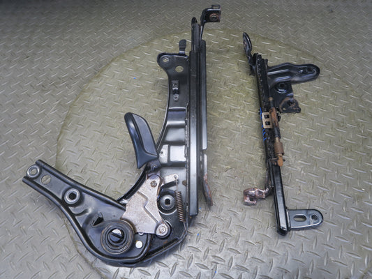 91-95 Toyota MR2 SW21L Right Passenger Seat Lower Frame Track Rail Set OEM