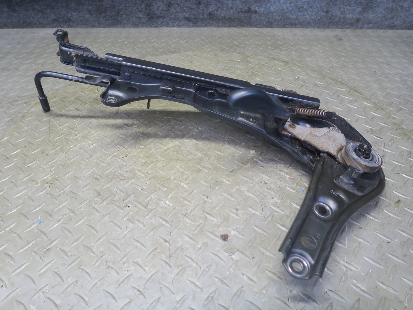 91-95 Toyota MR2 SW21L Right Passenger Seat Lower Frame Track Rail Set OEM