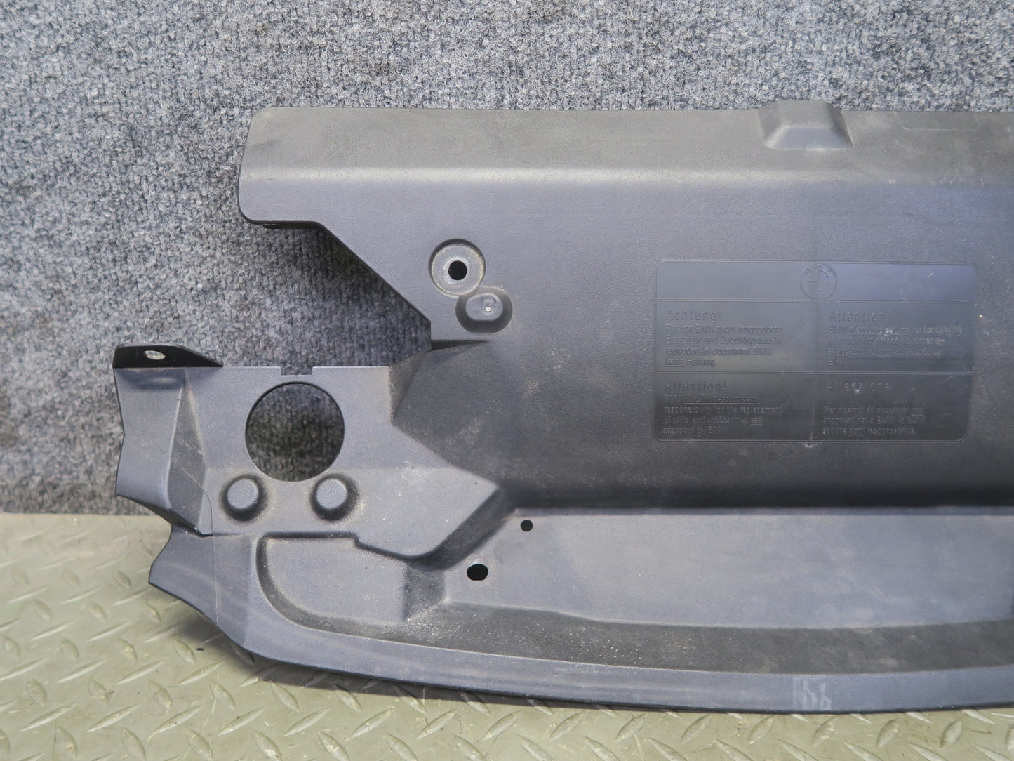94-99 BMW E36 318iC Engine Radiator Cowl Cover Panel 8119046 OEM