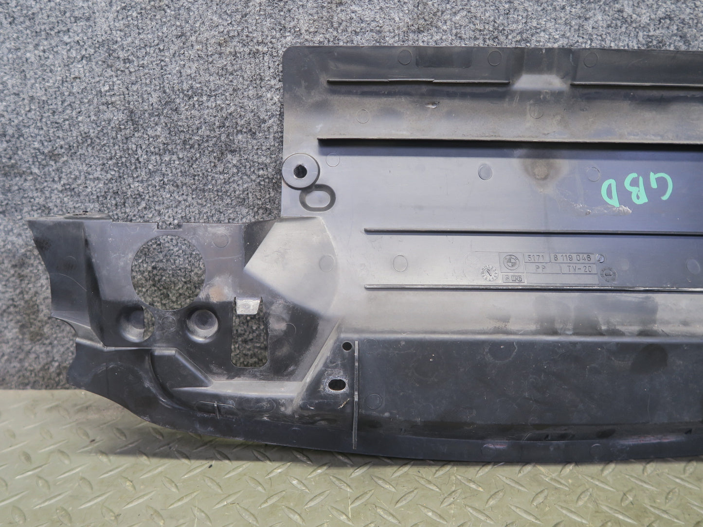 94-99 BMW E36 318iC Engine Radiator Cowl Cover Panel 8119046 OEM