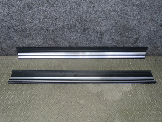94-99 BMW E36 318iC Coupe Convertible Door Scuff Sill Plate Trim Panel Set OEM