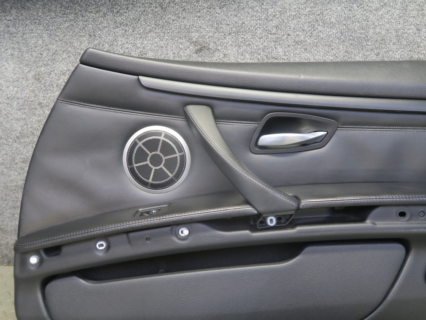 2011-2013 BMW E92 E93 M3 Right Pass Side Door Interior Trim Panel Black