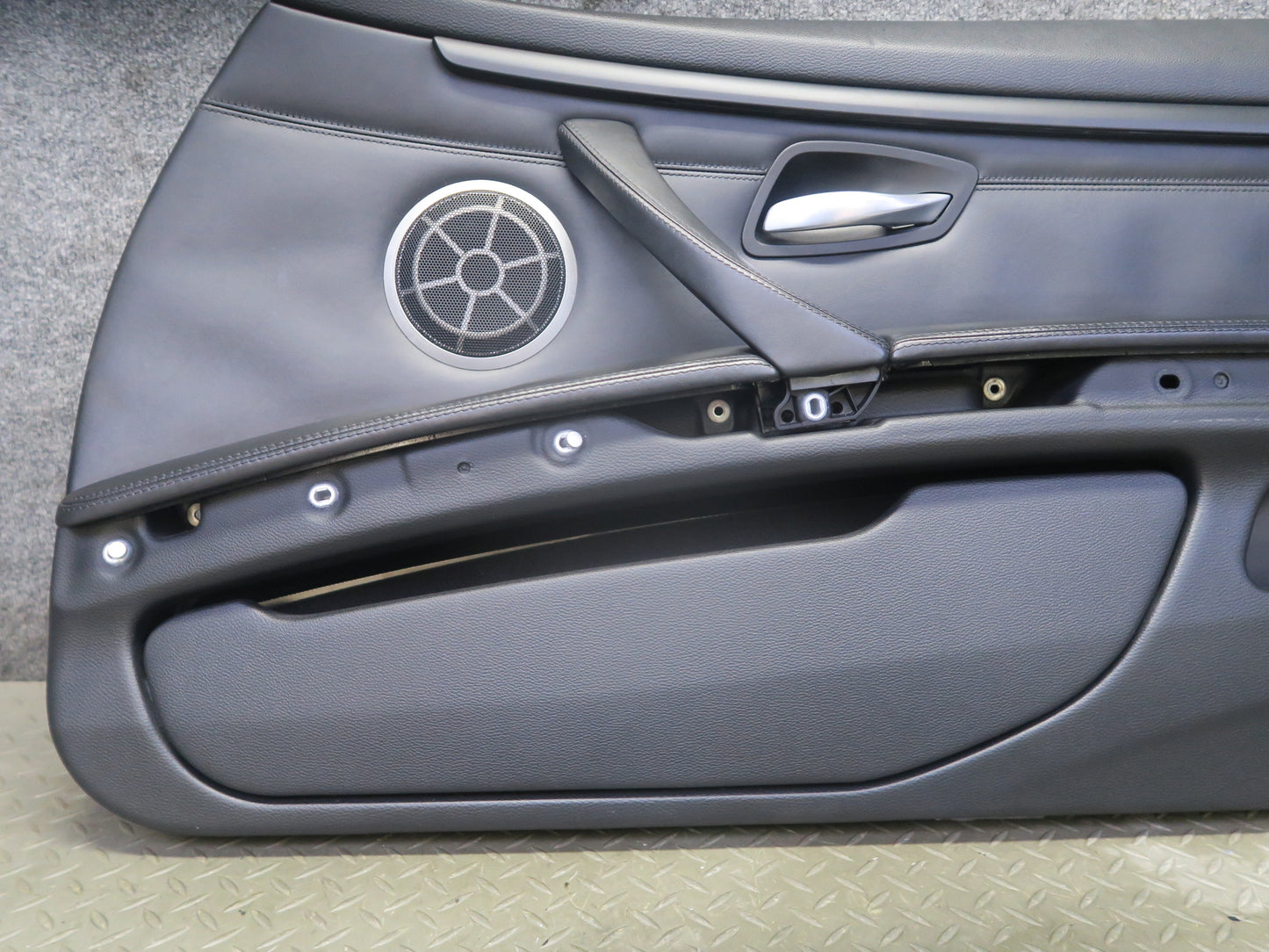 2011-2013 BMW E92 E93 M3 Right Pass Side Door Interior Trim Panel Black