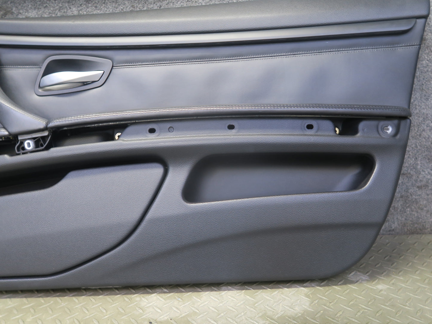 2011-2013 BMW E92 E93 M3 Right Pass Side Door Interior Trim Panel Black