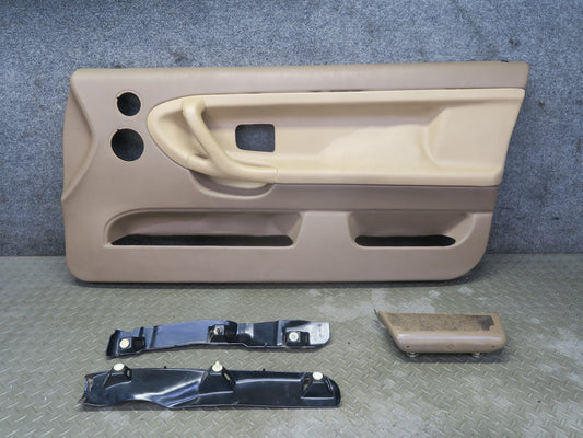 97-99 BMW E36 318iC Convertible Right Door Interior Trim Cover Panel Beige OEM