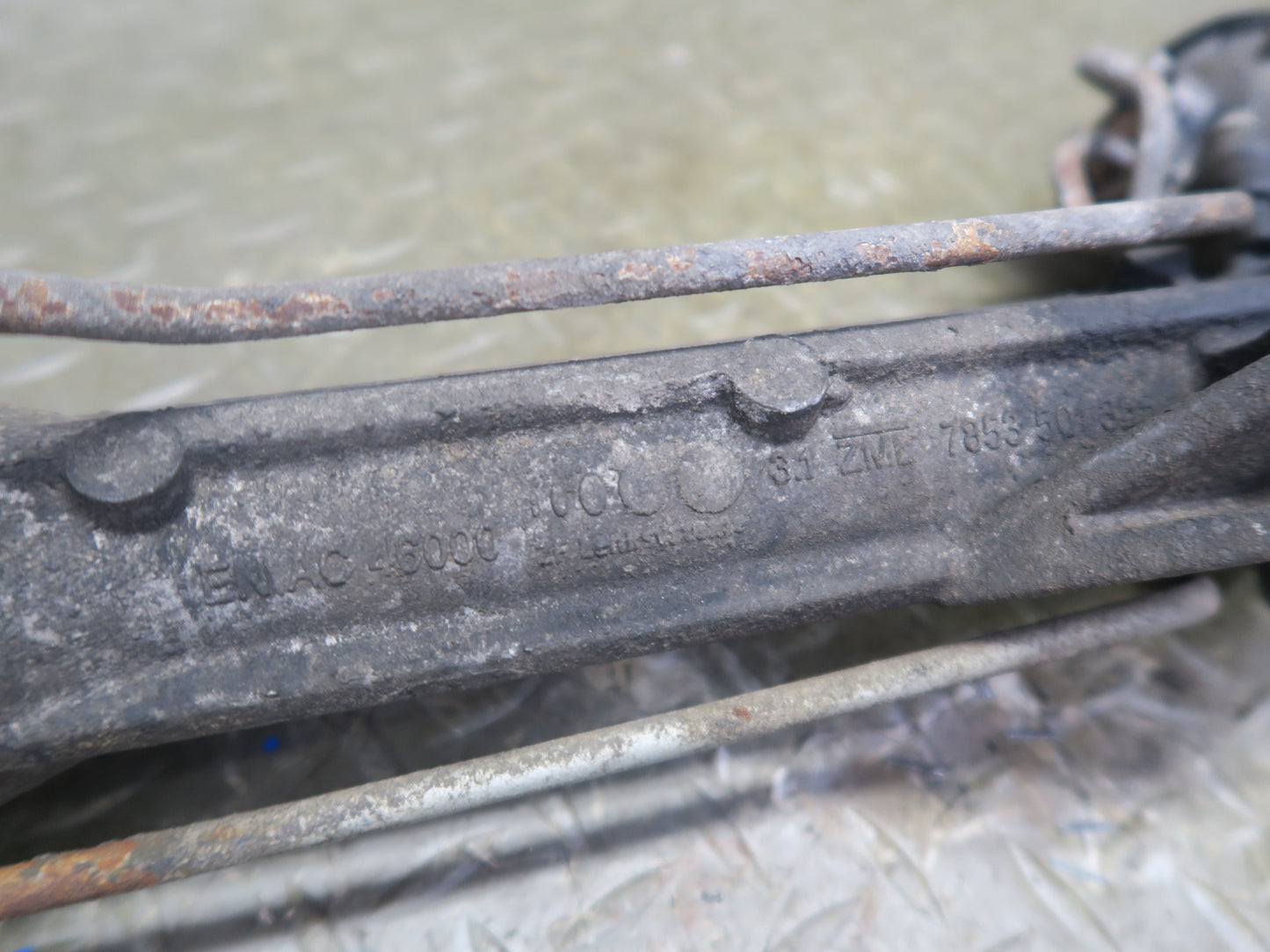 09-13 BMW E90 E92 E93 335i AWD Power Steering Rack & Pinion 6794934 OEM