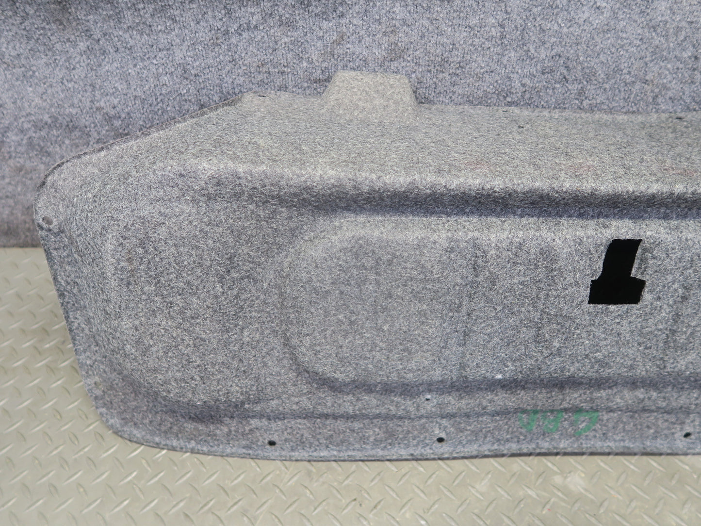94-99 BMW E36 318iC Convertible Rear Trunk Lid Carpet Liner Trim Cover OEM