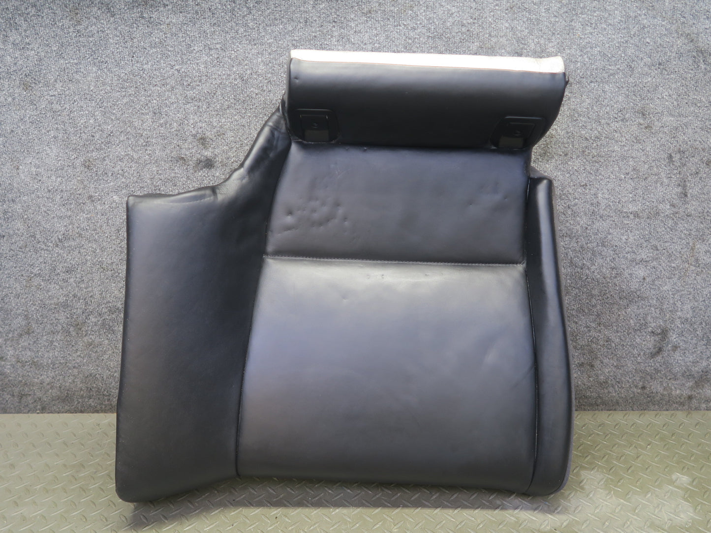 2008-2013 BMW E92 M3 Coupe Rear Right Seat Lower Leather Cushion Black