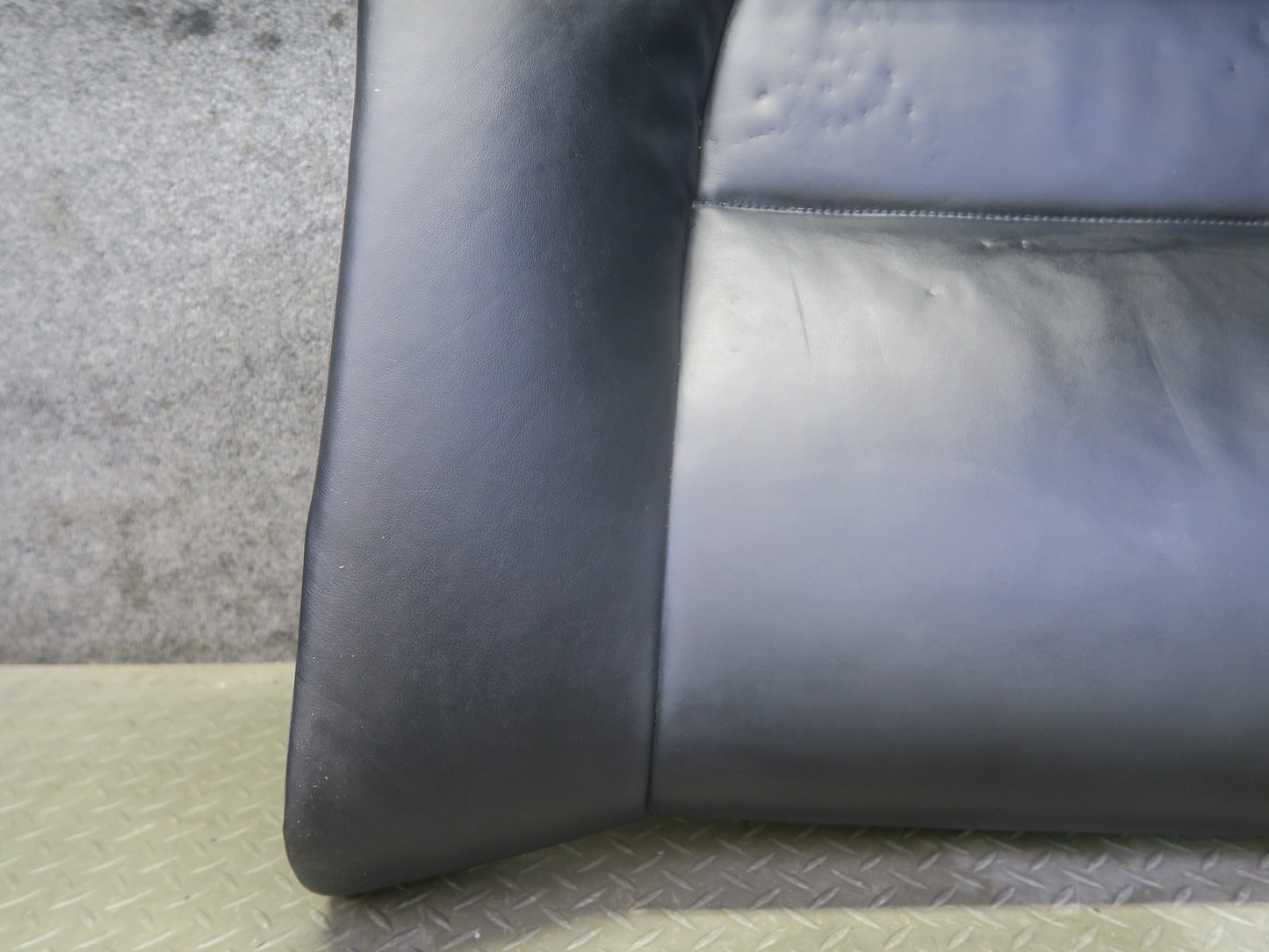 2008-2013 BMW E92 M3 Coupe Rear Right Seat Lower Leather Cushion Black