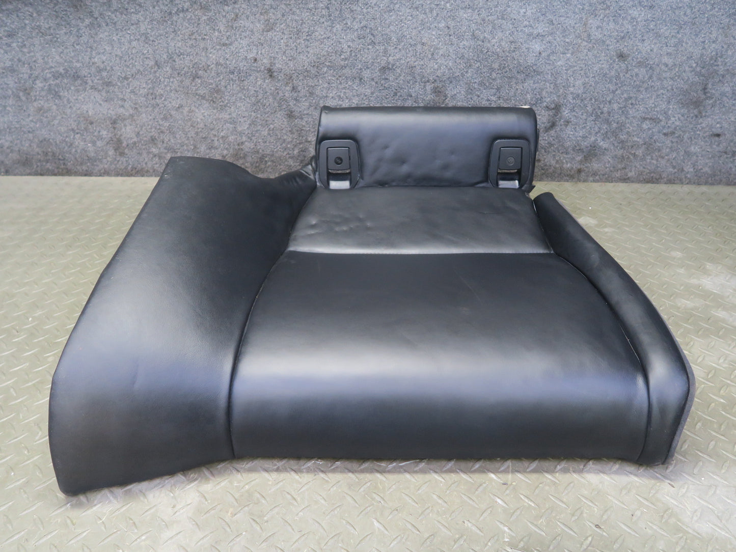 2008-2013 BMW E92 M3 Coupe Rear Right Seat Lower Leather Cushion Black