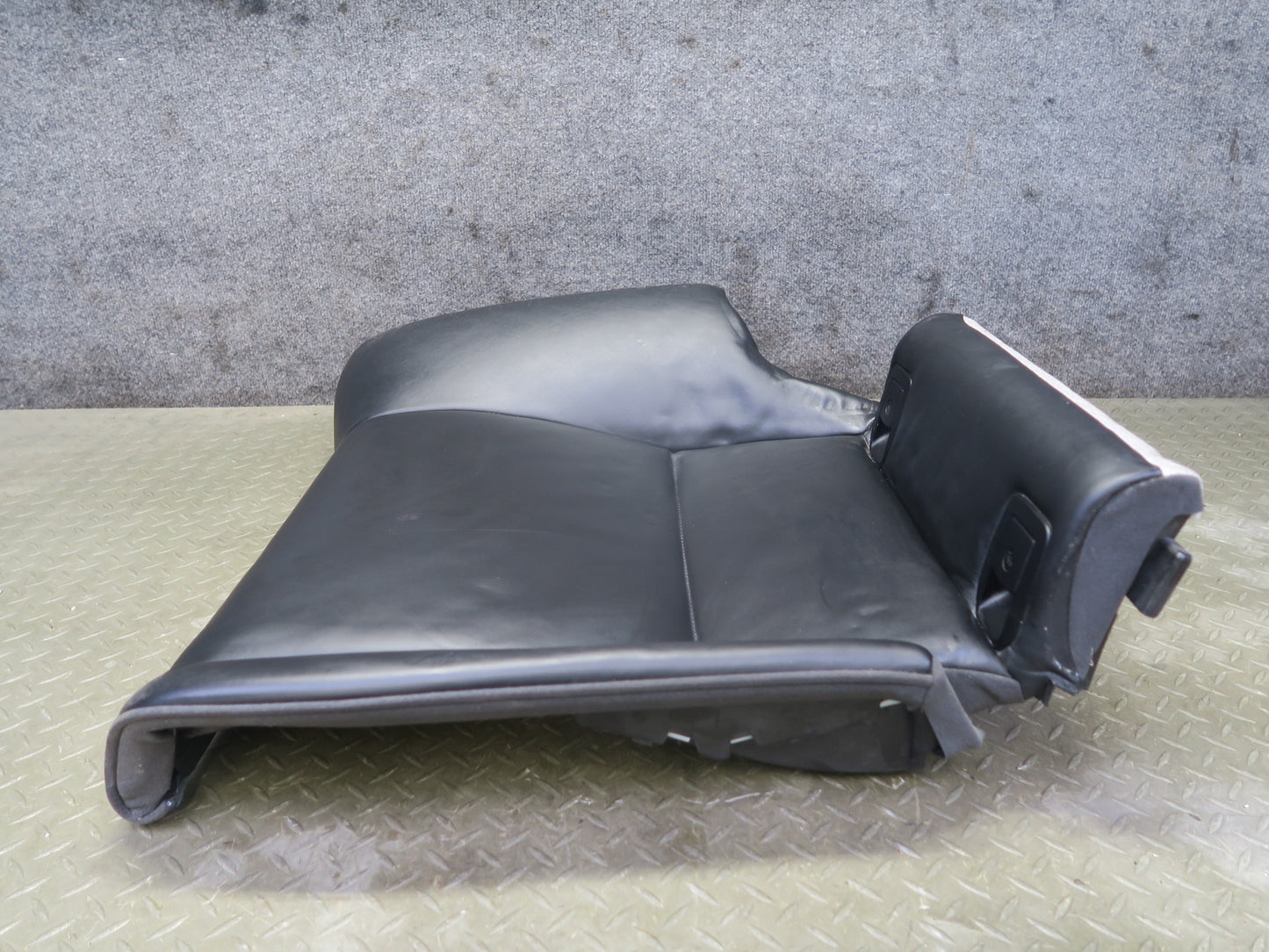 2008-2013 BMW E92 M3 Coupe Rear Right Seat Lower Leather Cushion Black