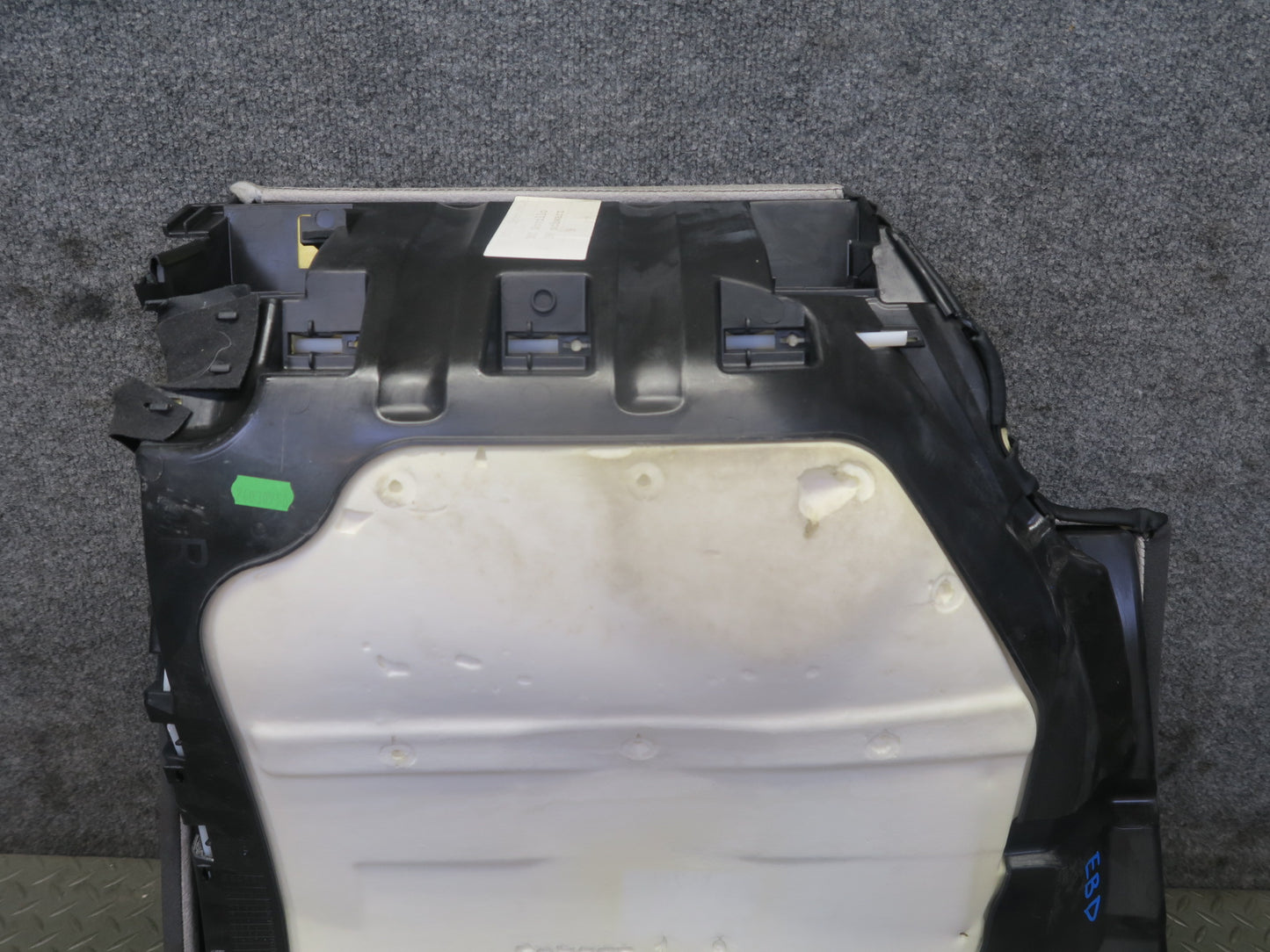 2008-2013 BMW E92 M3 Coupe Rear Right Seat Lower Leather Cushion Black