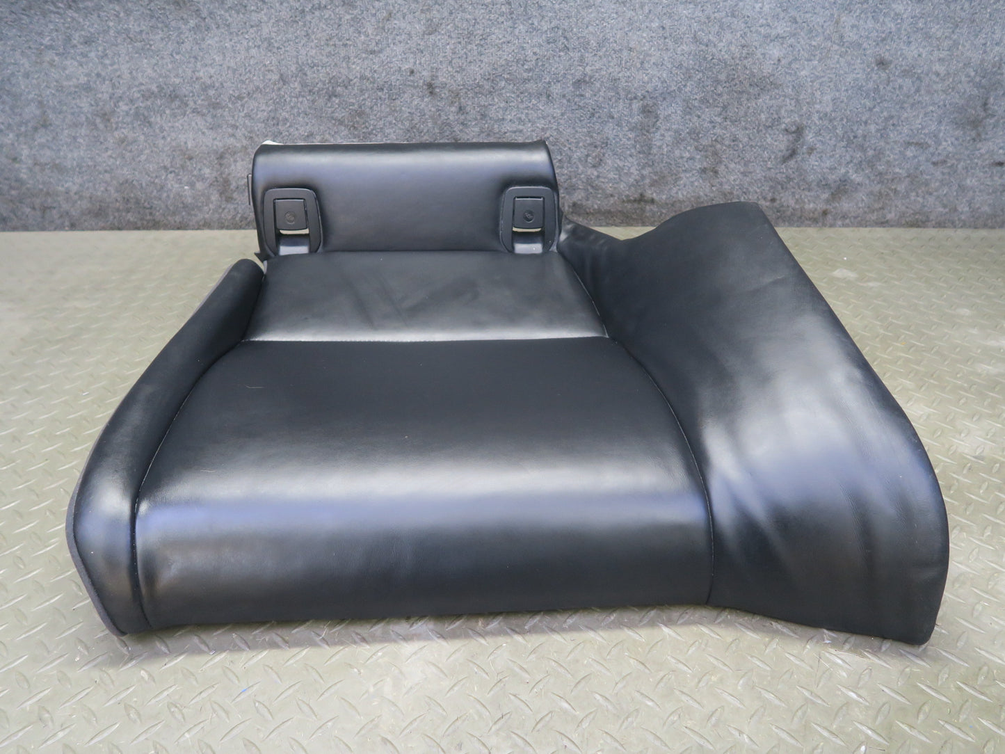 2008-2013 BMW E92 M3 Coupe Rear Left Seat Lower Leather Cushion Black