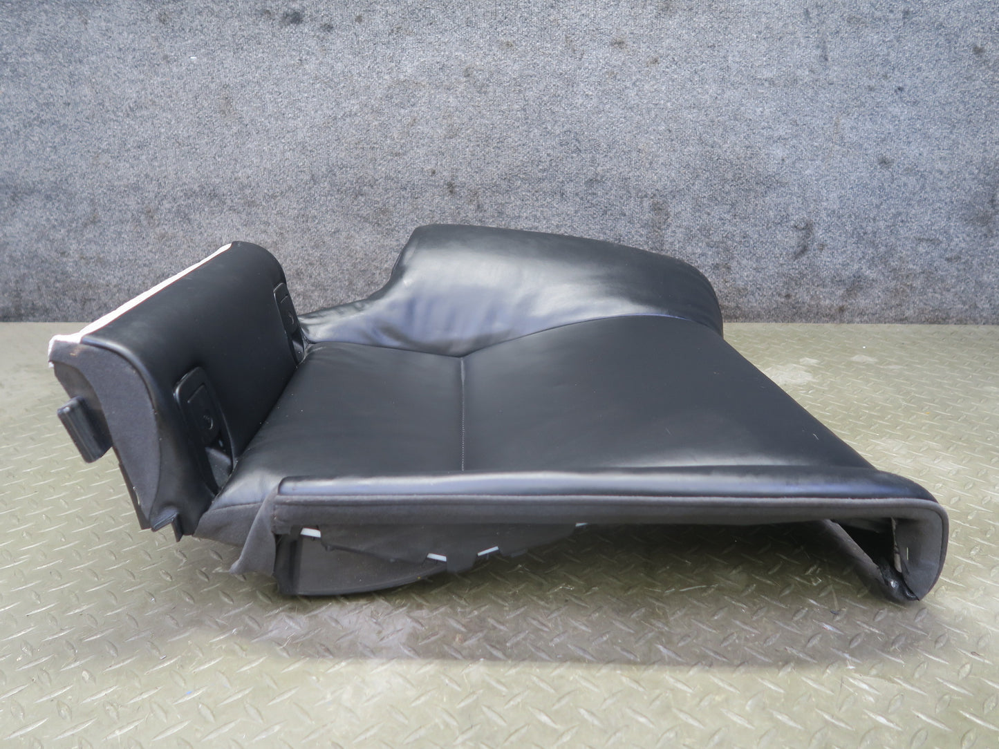 2008-2013 BMW E92 M3 Coupe Rear Left Seat Lower Leather Cushion Black