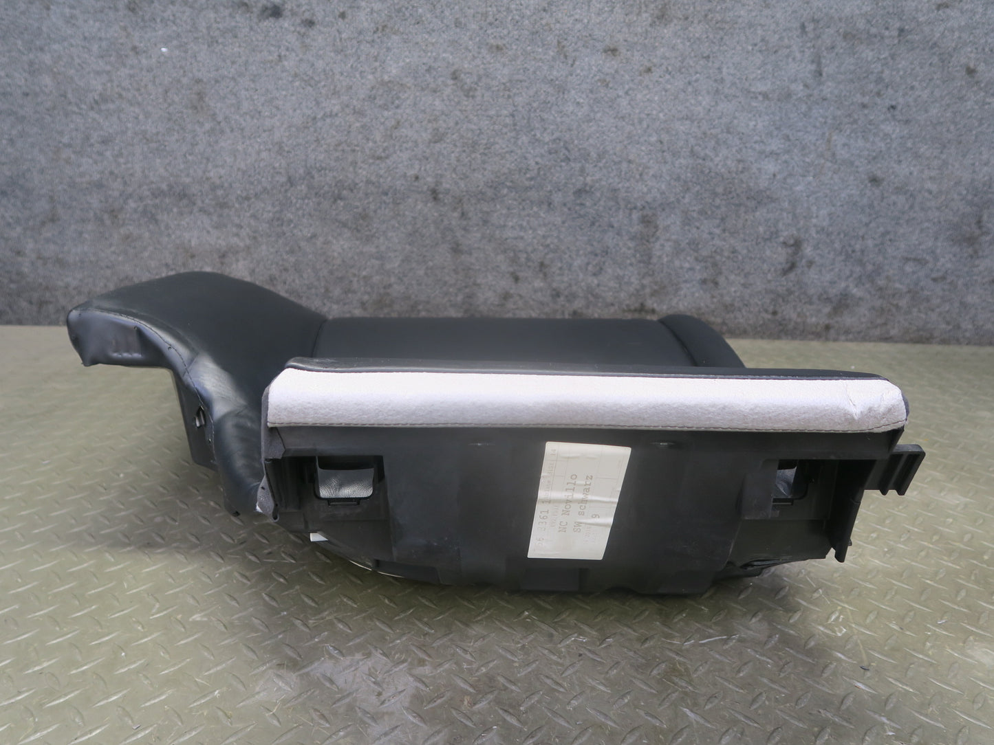 2008-2013 BMW E92 M3 Coupe Rear Left Seat Lower Leather Cushion Black