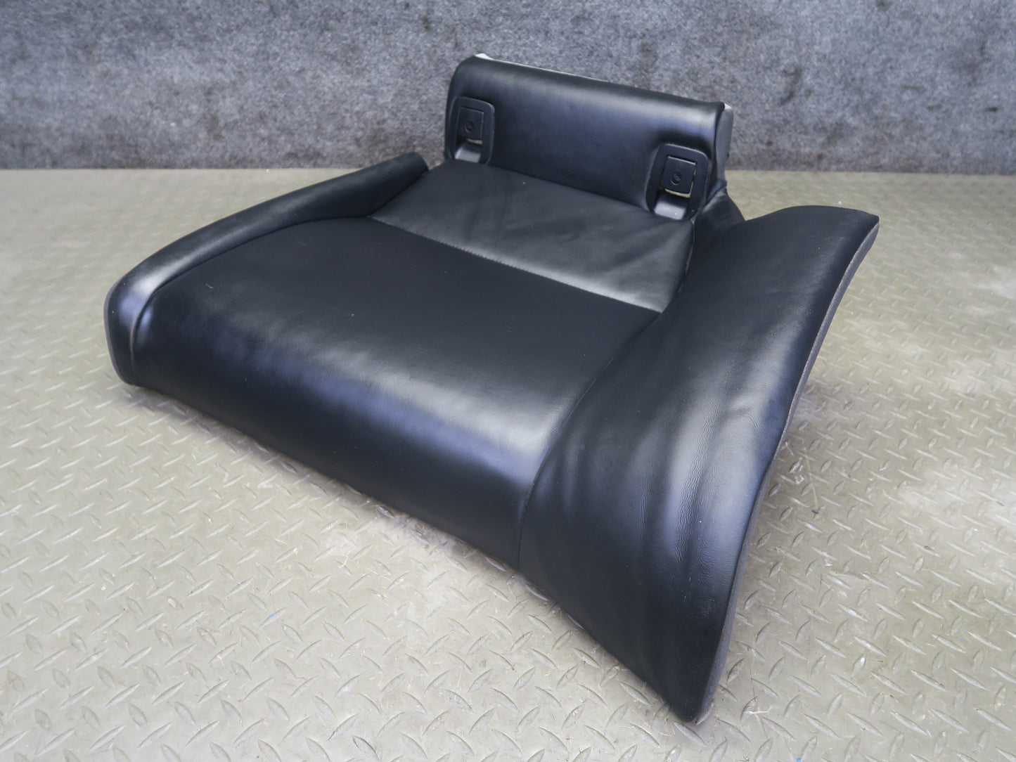 2008-2013 BMW E92 M3 Coupe Rear Left Seat Lower Leather Cushion Black