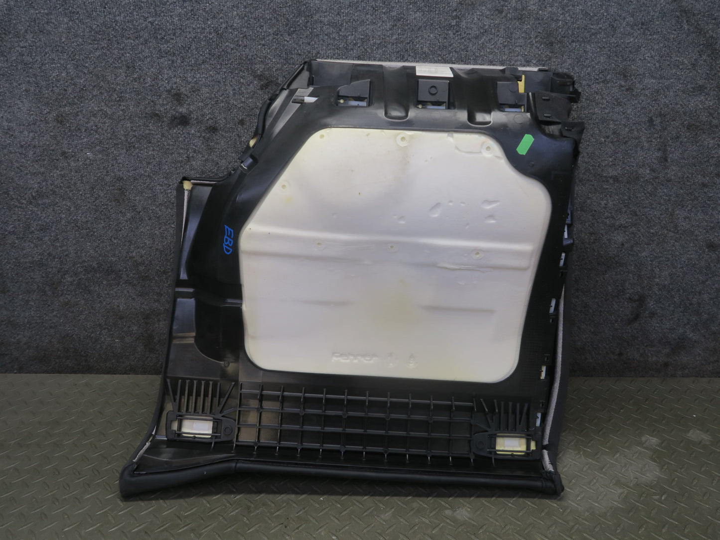 2008-2013 BMW E92 M3 Coupe Rear Left Seat Lower Leather Cushion Black