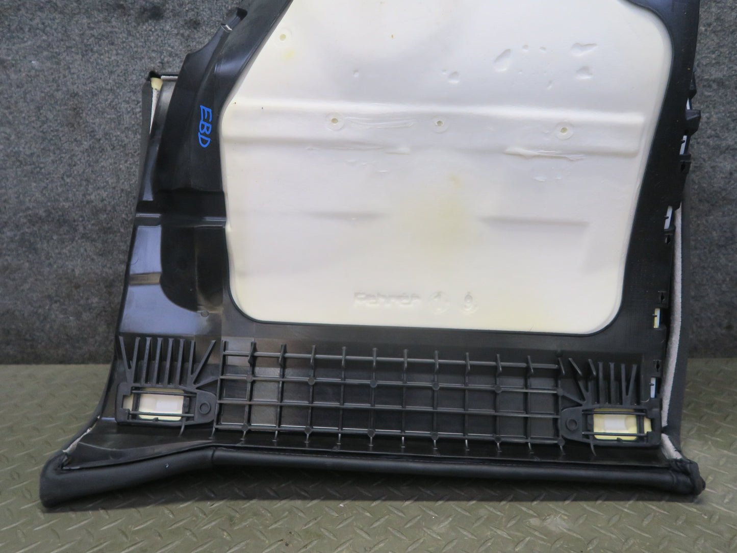 2008-2013 BMW E92 M3 Coupe Rear Left Seat Lower Leather Cushion Black