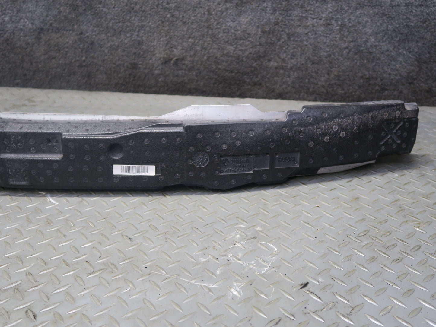 14-16 BMW F32 F33 F36 435I Front Bumper Reinforcement Impact Bar w Foam OEM