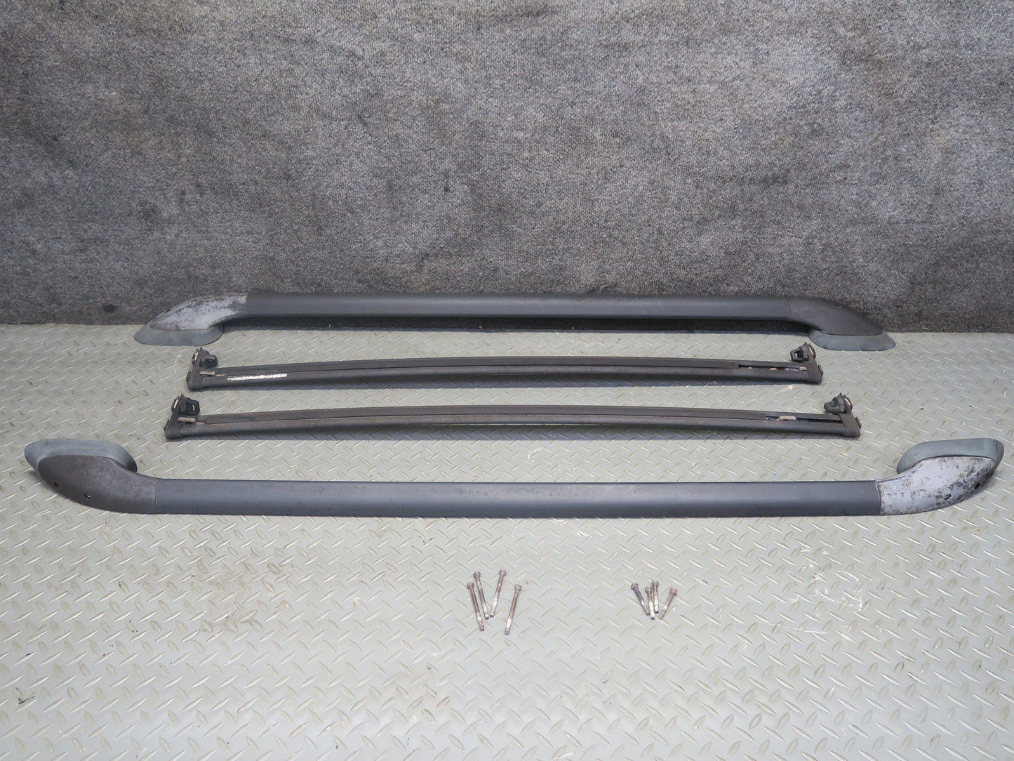 1991-1997 Toyota Land Cruiser FJ80 Cargo Luggage Roof Rack Rail Set