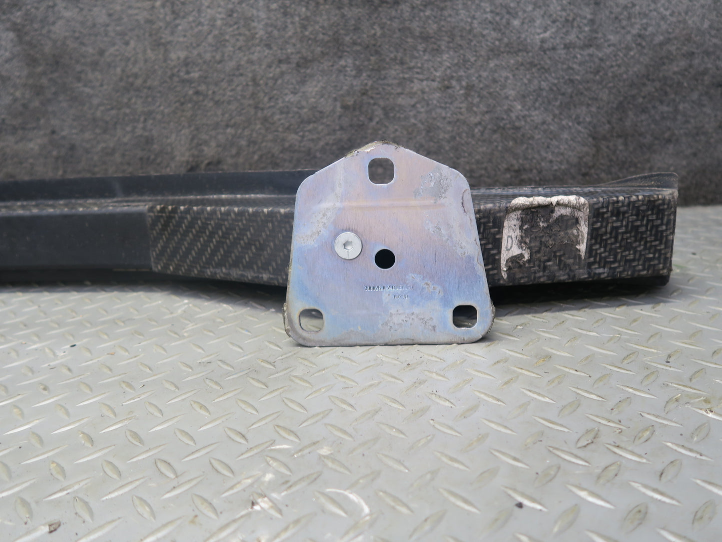 2008-2013 BMW E92 M3 Rear Bumper Impact Reinforcement Rebar Carbon