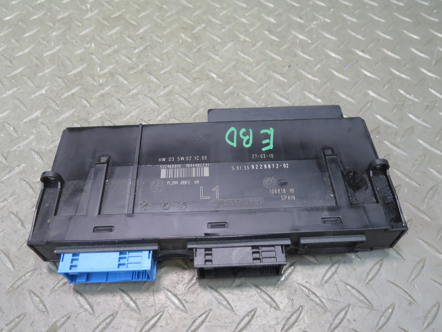 2011-2013 BMW E92 M3 BCM Body Control Module Unit 9229872
