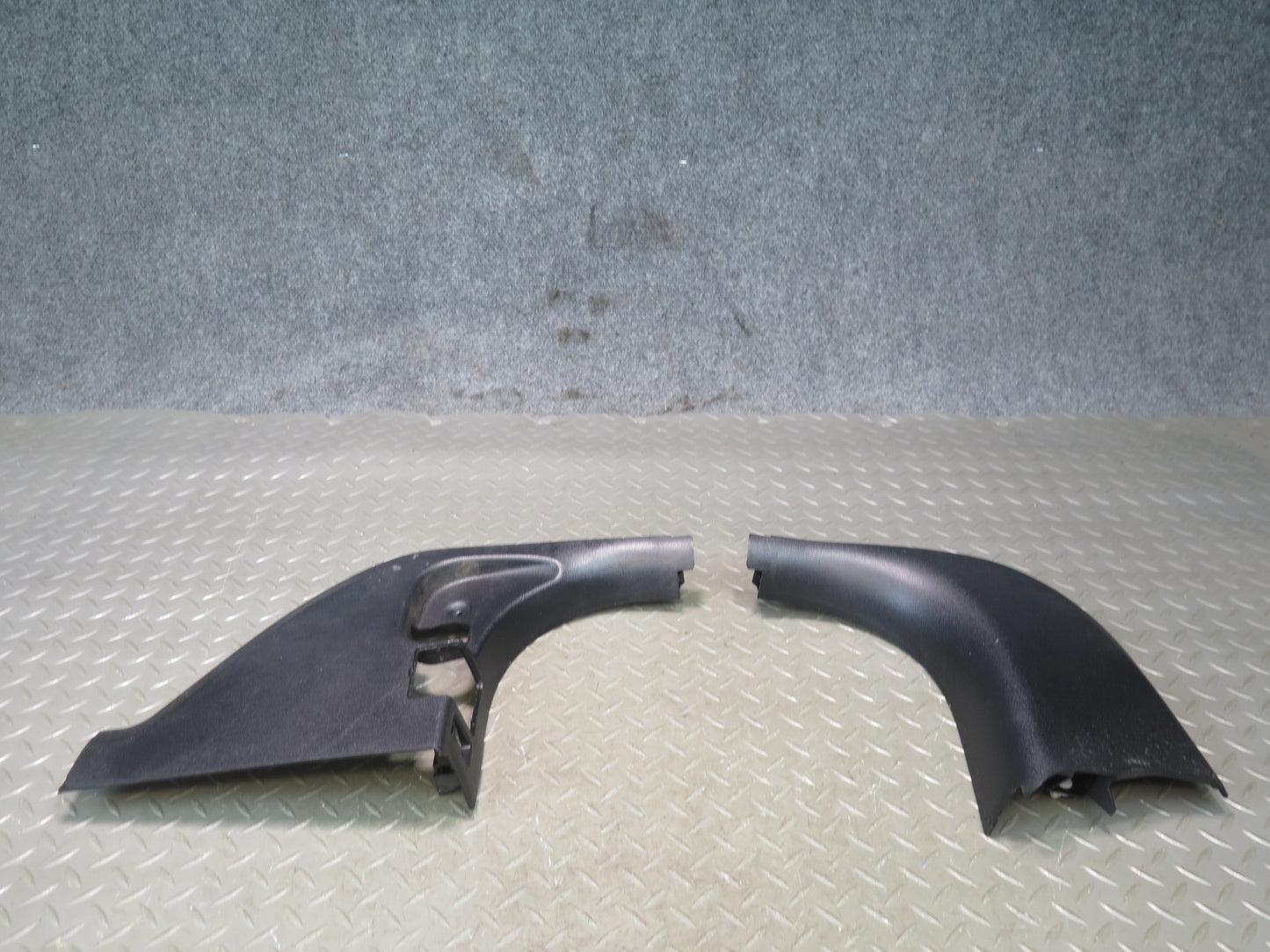 07-13 BMW E90 E92 E93 M3 Front Left Right Side Lower Kick Panel Cover Trim Set