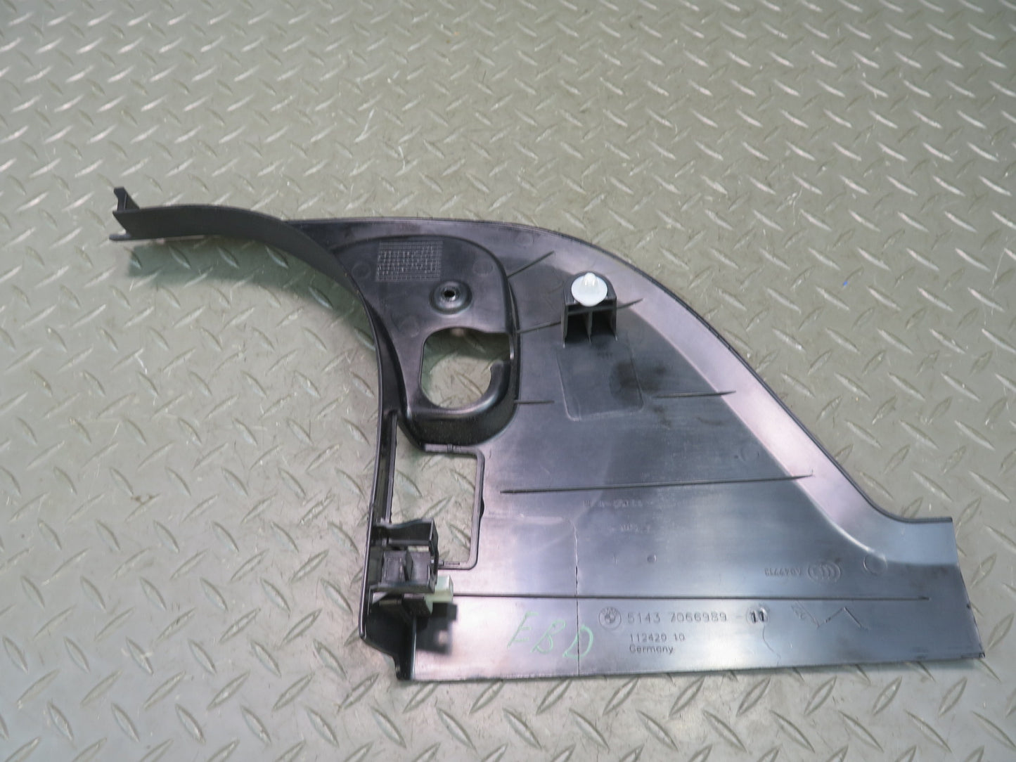 07-13 BMW E90 E92 E93 M3 Front Left Right Side Lower Kick Panel Cover Trim Set