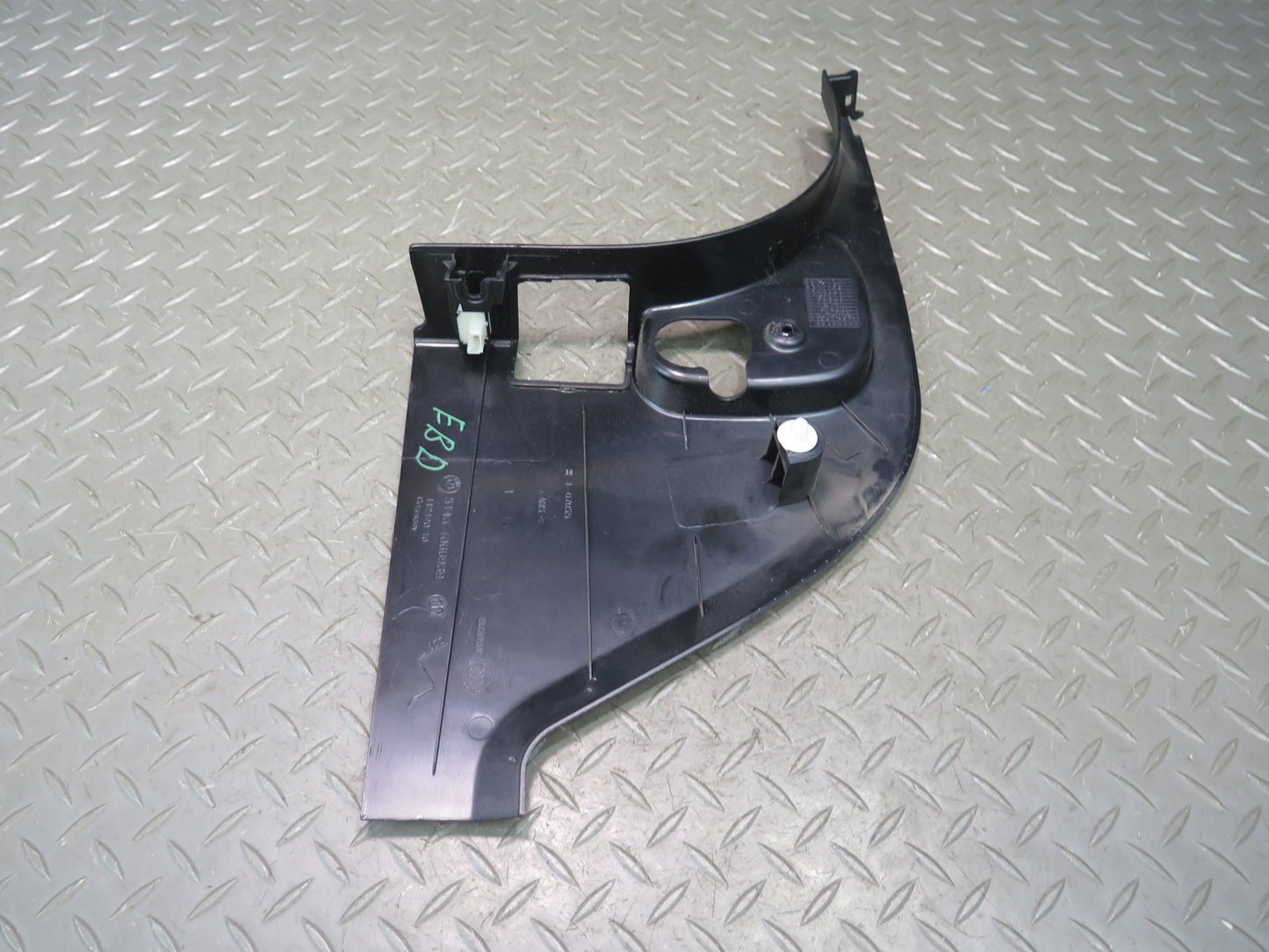 07-13 BMW E90 E92 E93 M3 Front Left Right Side Lower Kick Panel Cover Trim Set