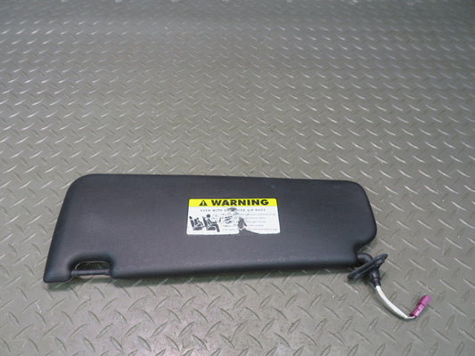 2008-2013 BMW E92 M3 Coupe Front Right Passenger Side Sun Visor Shade Black