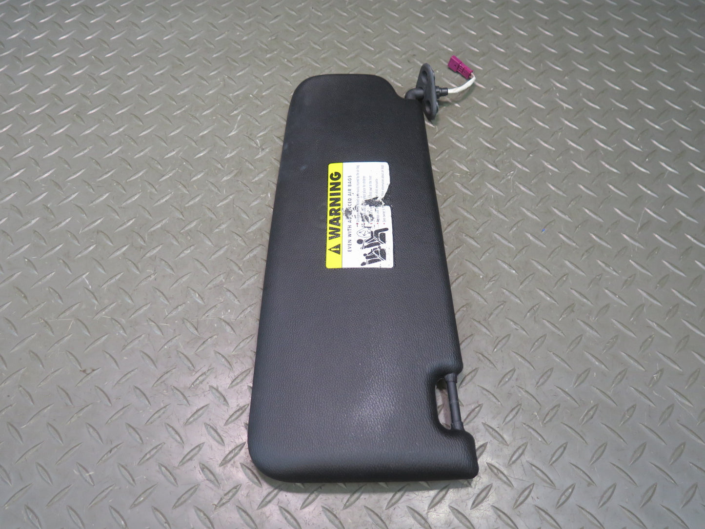 2008-2013 BMW E92 M3 Coupe Front Right Passenger Side Sun Visor Shade Black