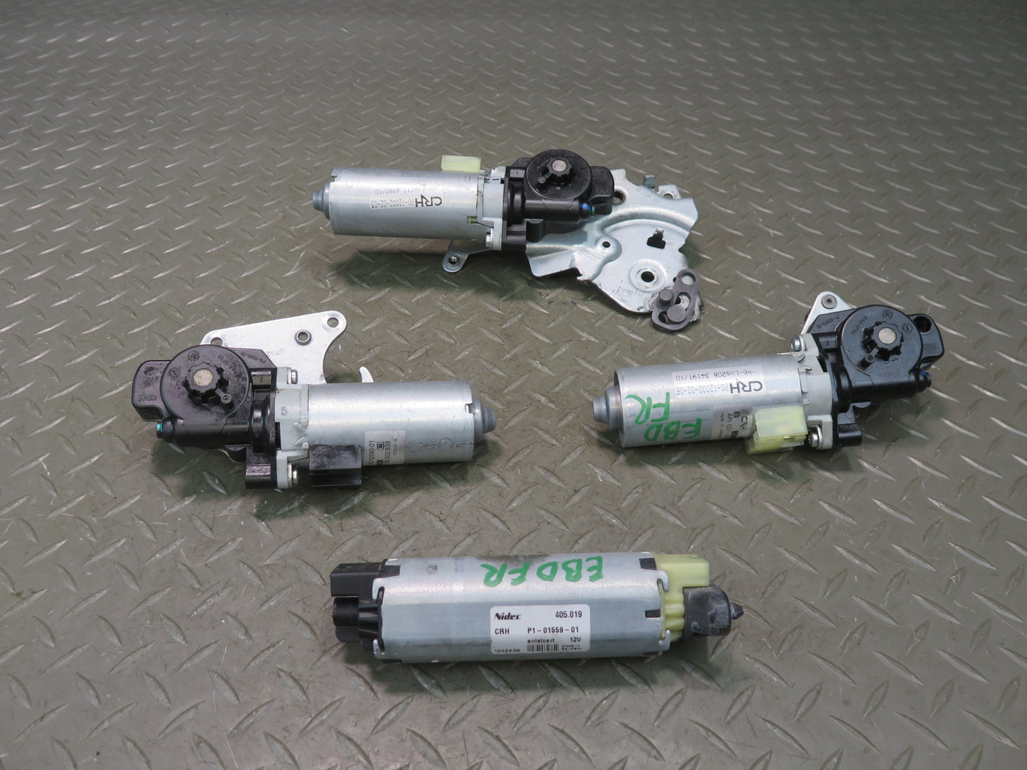 2008-2013 BMW E92 M3 Coupe Front Right Pass Side Seat Motor Control Set