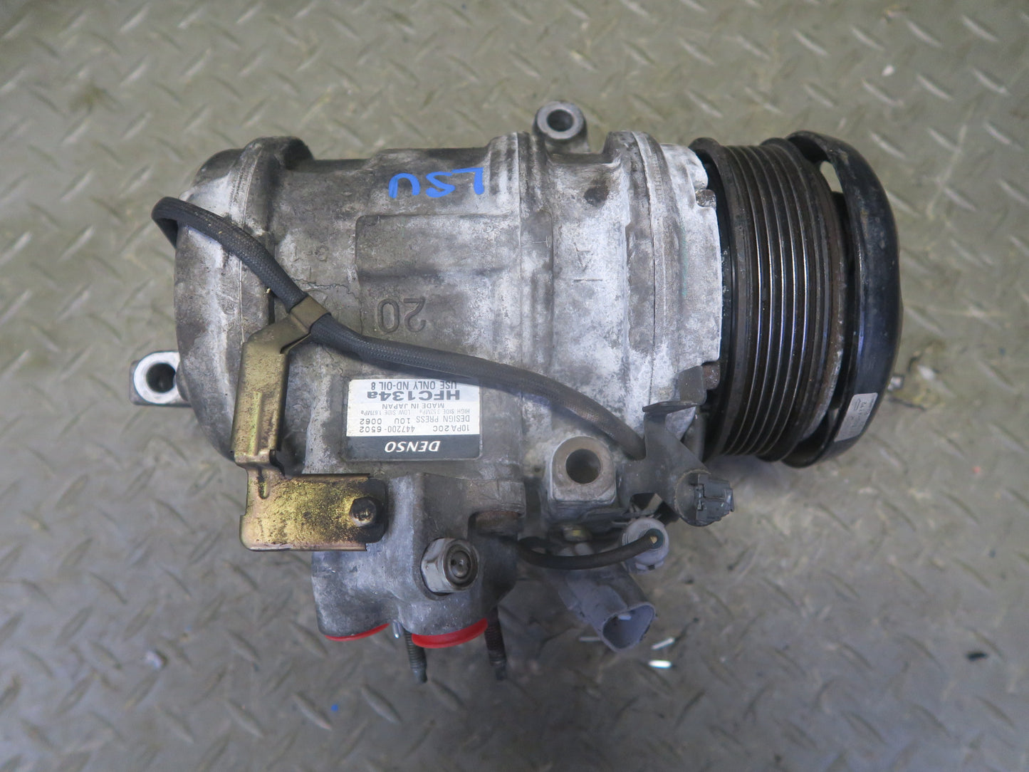 98-00 Lexus UCF20L LS400 1UZFE A/C Air Condition Compressor OEM