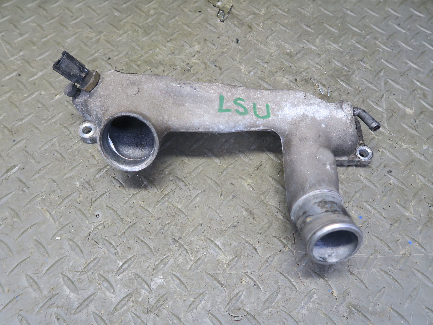 98-00 Lexus UCF20 LS400 1UZFE Set of 2 Engine Coolant Water Bypass Line Tube OEM