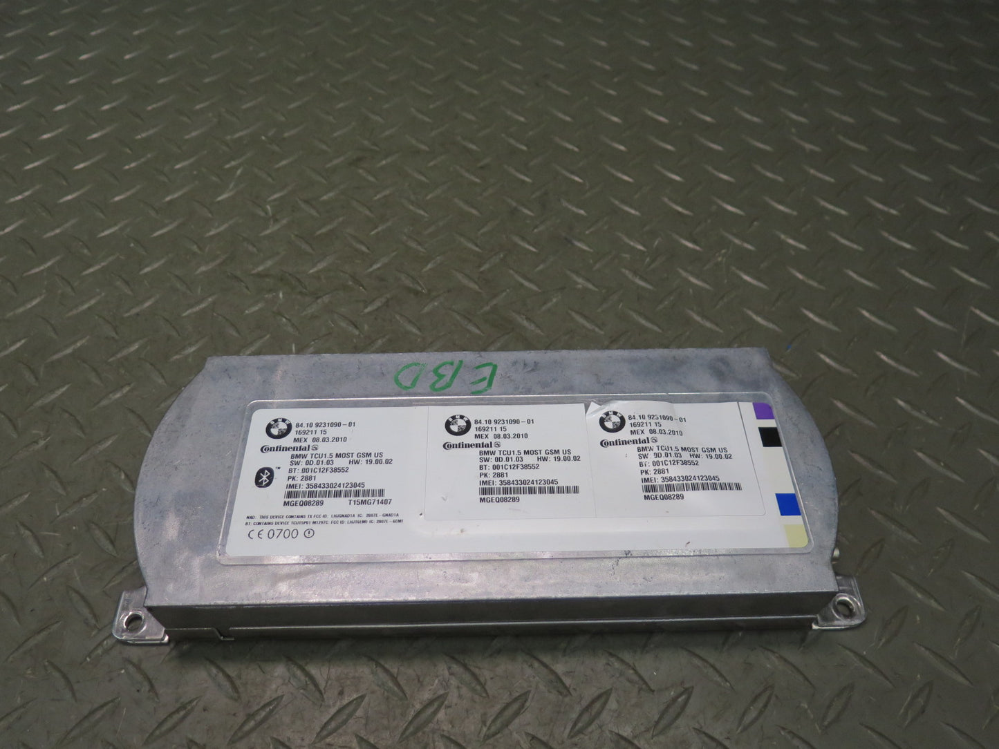 2010-2013 BMW E90 E92 E93 M3 Bluetooth Telmatics Communication Control Module