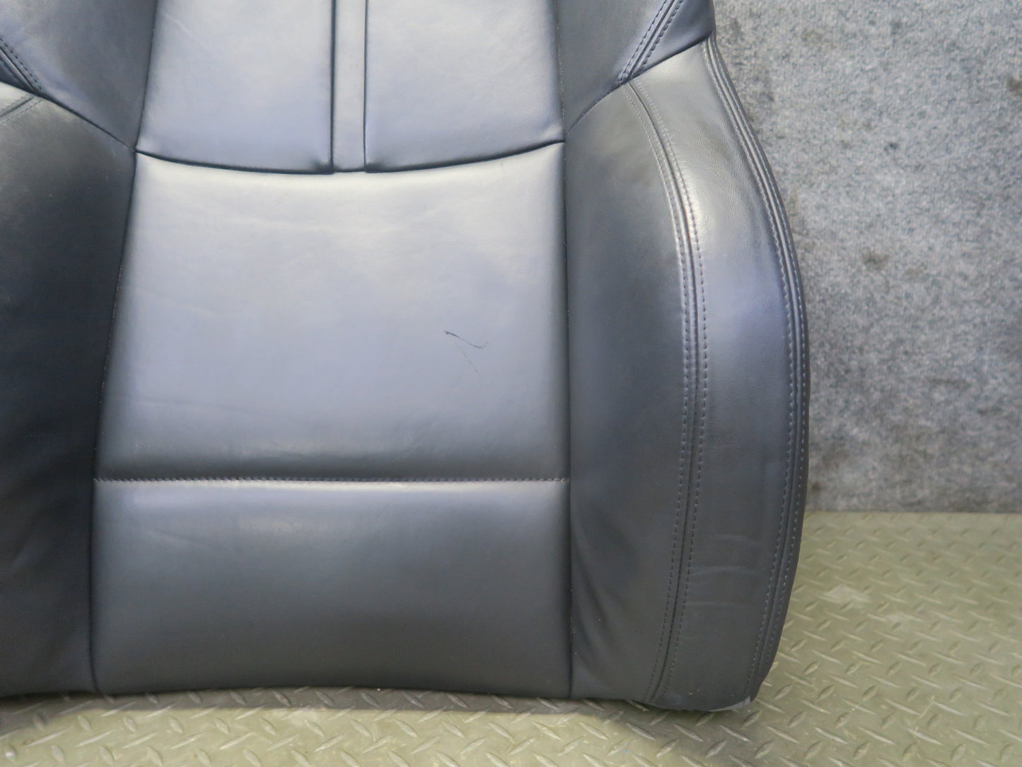 2008-2013 BMW E92 M3 Coupe Front Right Seat Upper Leather Cushion Black