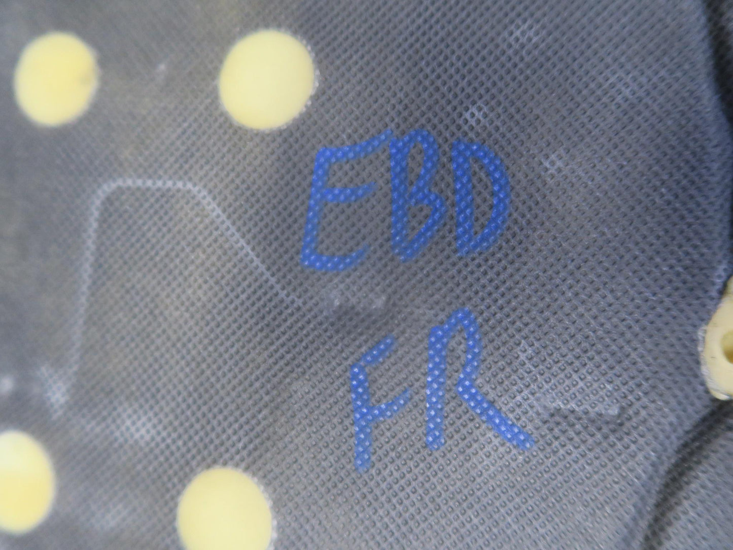 2008-2013 BMW E92 M3 Coupe Front Right Seat Upper Leather Cushion Black