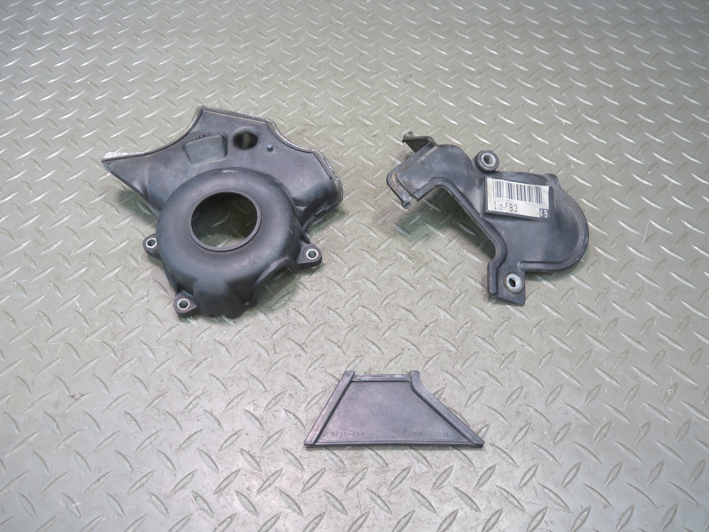 98-00 Lexus UCF20L LS400 1UZFE Set of 3 Engine Timing Belt Cover OEM