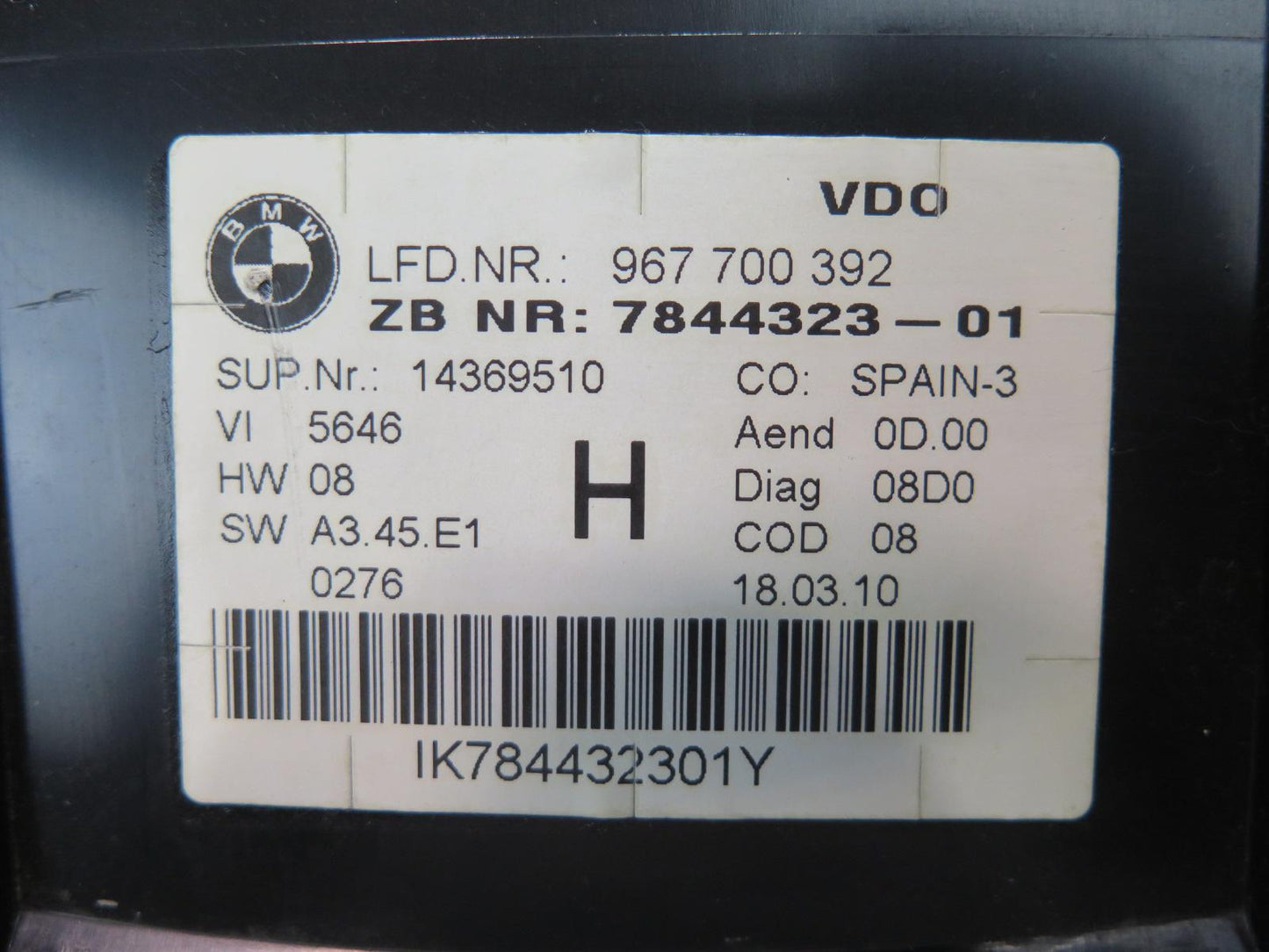 2011 BMW E92 M3 DCT Coupe ECU DME Speedometer CAS Ignition Start Lock KEY Set