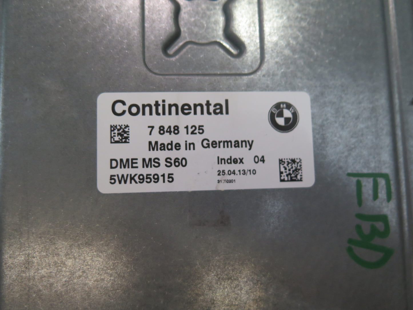 2011 BMW E92 M3 DCT Coupe ECU DME Speedometer CAS Ignition Start Lock KEY Set