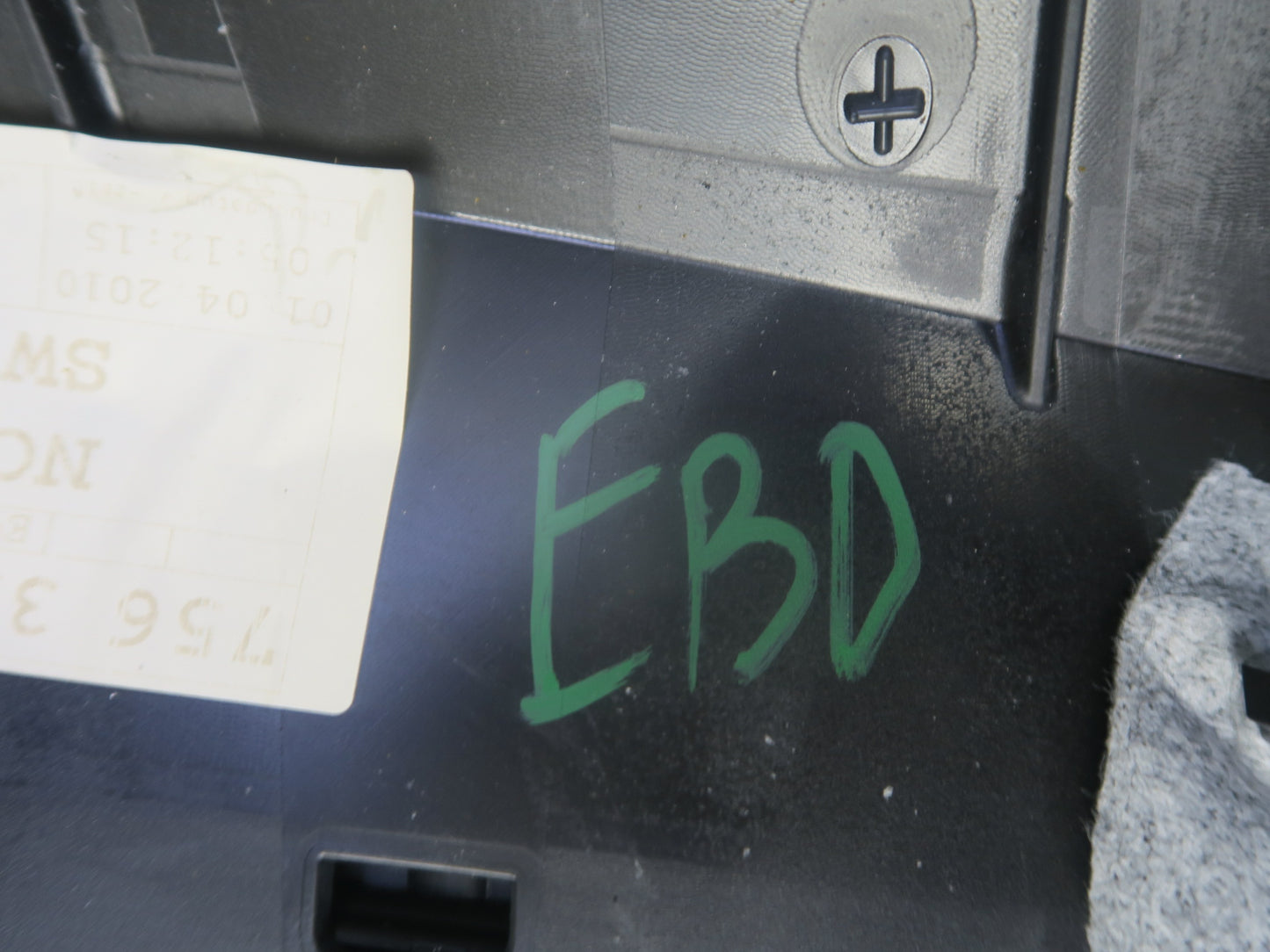 2008-2013 BMW E92 M3 Coupe Rear Right & Left Seat Bolster Leather Cushion Set