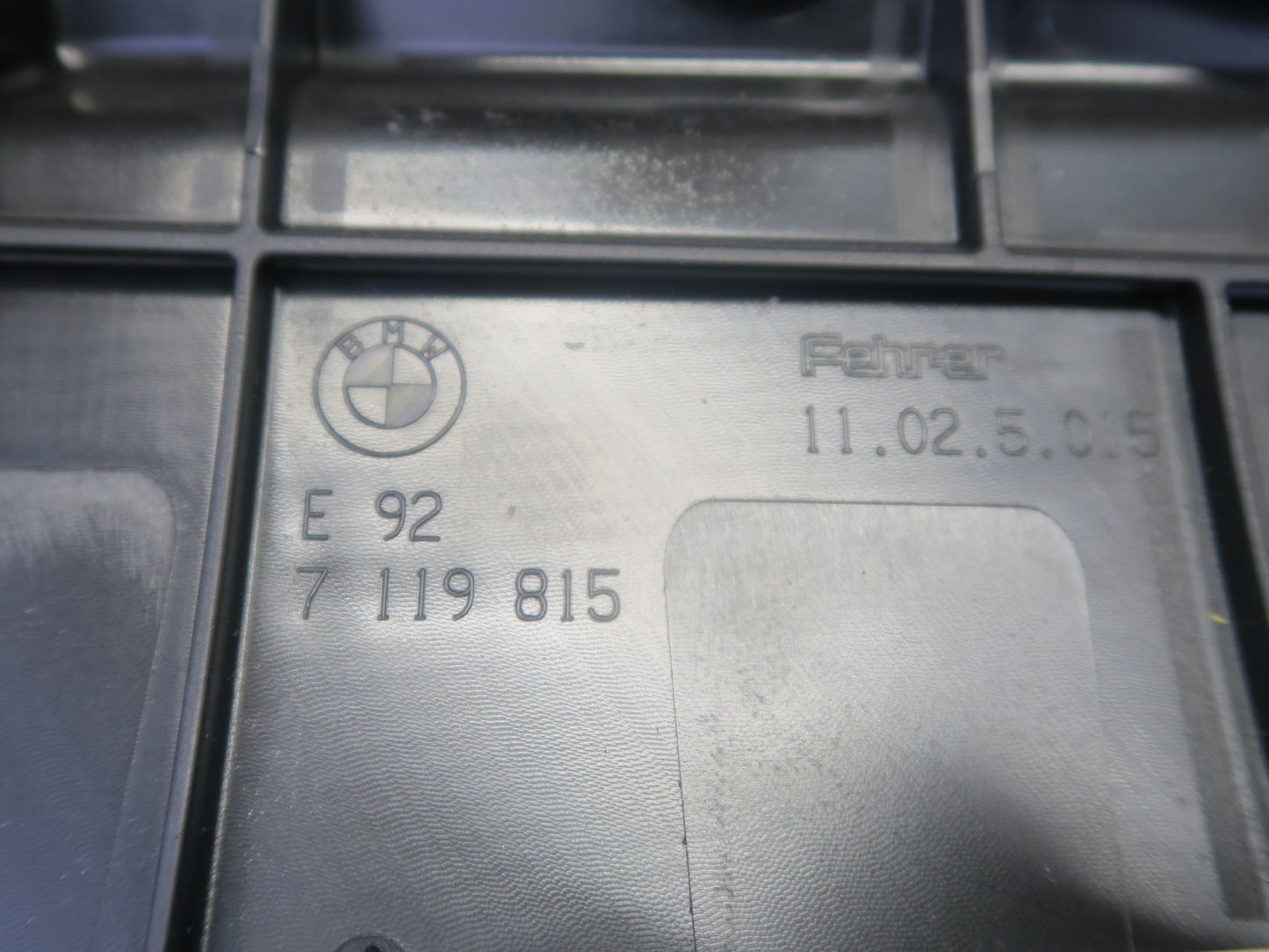 2008-2013 BMW E92 M3 Coupe Rear Right & Left Seat Bolster Leather Cushion Set