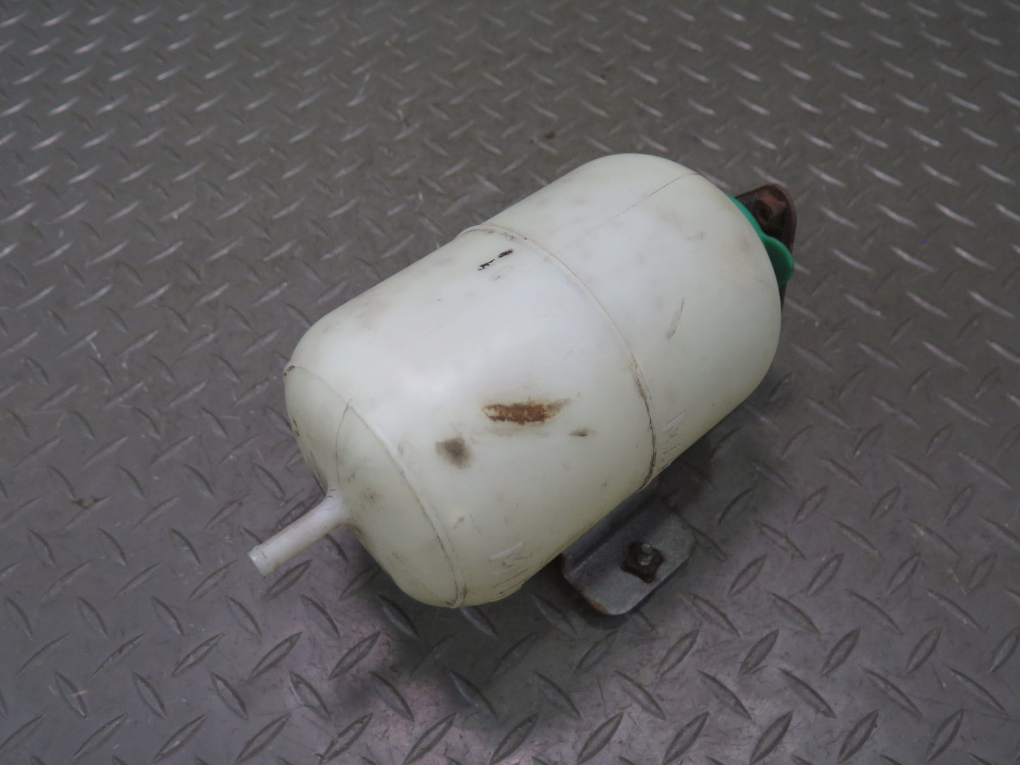 81-83 Datsun Nissan 280ZX S130 Turbo Coolant Overflow Reservoir & Bracket OEM