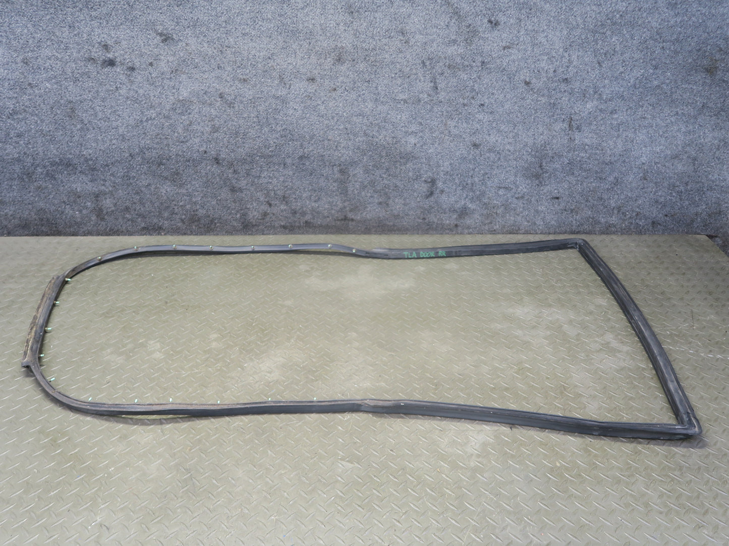 1991-1994 Toyota Land Cruiser FJ80 Rear Right Door Weatherstrip Rubber Seal