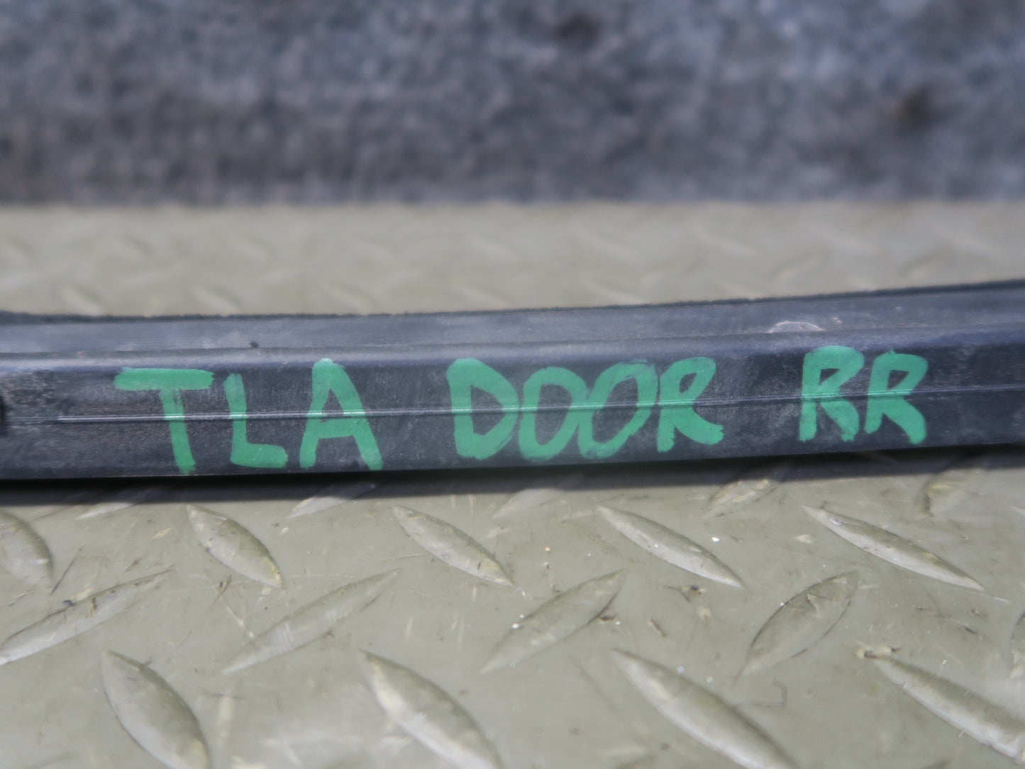 1991-1994 Toyota Land Cruiser FJ80 Rear Right Door Weatherstrip Rubber Seal