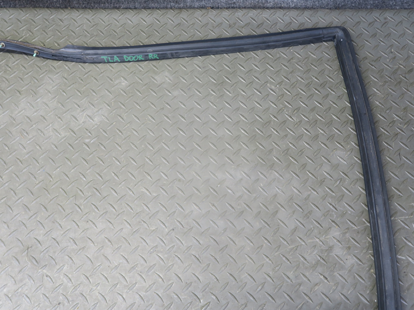 1991-1994 Toyota Land Cruiser FJ80 Rear Right Door Weatherstrip Rubber Seal
