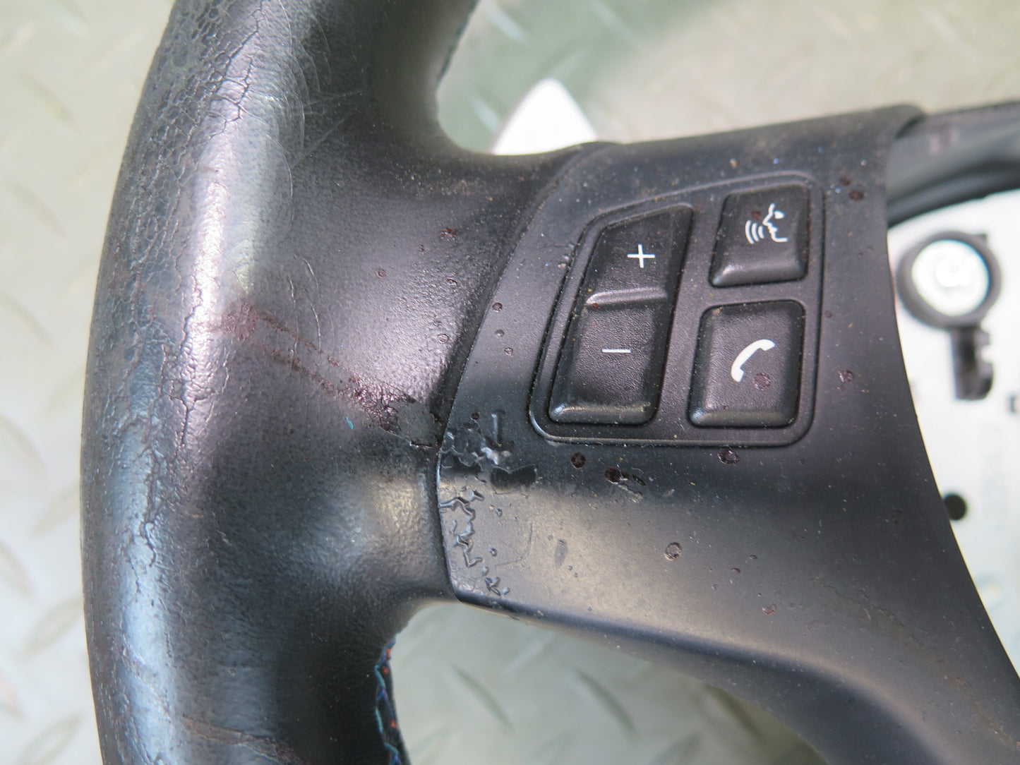 2008-2013 BMW E90 E92 E93 M3 Sport Leather Steering W/ Paddles Black