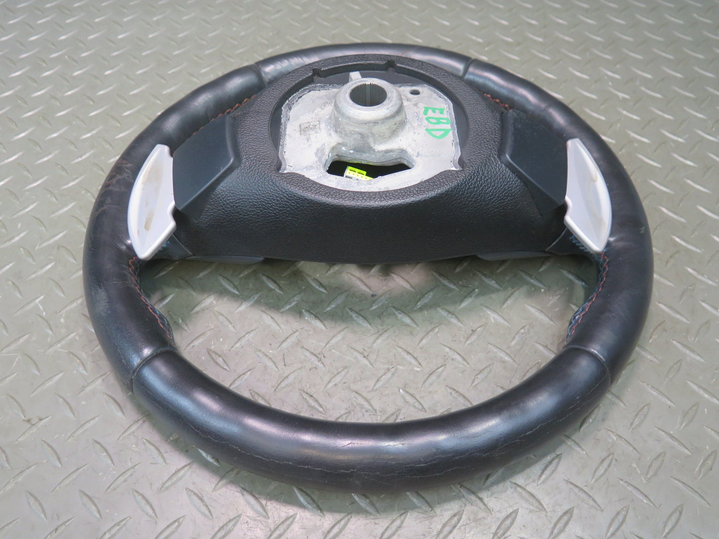 2008-2013 BMW E90 E92 E93 M3 Sport Leather Steering W/ Paddles Black